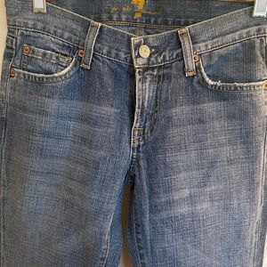 Women’s 7 For All Mankind denim jeans. 26’ waist, size 2.